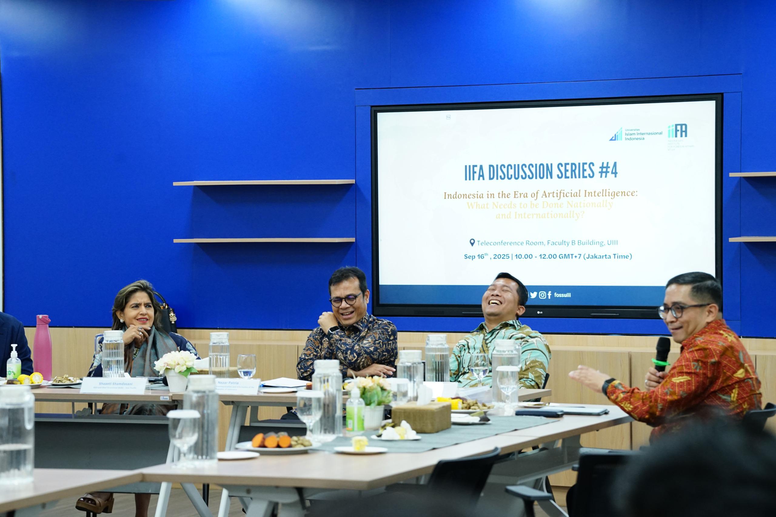 Indonesian Institute for Foreign Affairs (IIFA) Discussing Artificial Intelligence in Indonesia