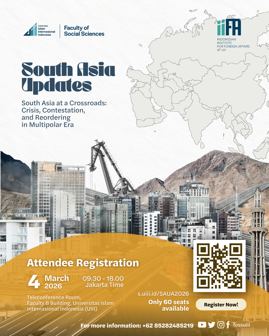South Asia Updates: "South Asia at a Crossroads: Crisis, Contestation, and Reordering in a Multipolar Era"